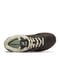 Кросівки темно-коричневі New Balance 574 | 4579070 | фото 3