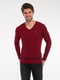 Пуловер темно-красный | 4313802 | фото 11
