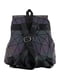 Рюкзак фиолетовый с матовым геометрическим декором (хамелеон) | 4861436 | фото 2