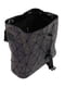 Рюкзак фиолетовый с матовым геометрическим декором (хамелеон) | 4861436 | фото 5