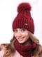 Комплект: шапка и шарф-хомут | 4866850