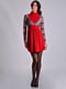 Платье красное с полосками | 2112091 | фото 8