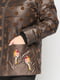 Куртка коричневая в горошек | 4872322 | фото 4