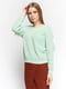 Пуловер мятного цвета | 4885875