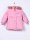 Куртка рожева з малюнком | 4892488