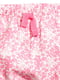 Штани рожеві в квіти | 4894405 | фото 2