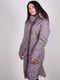 Пальто бежево-бузкового кольору | 4897391 | фото 2