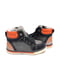 Ботинки черно-оранжевые | 4898901
