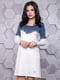Сукня біло-синя | 4904639 | фото 3