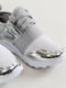 Кроссовки серебристые | 4890135 | фото 4