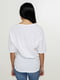 Блуза белая с принтом | 4911386 | фото 2