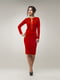 Платье красное | 894266 | фото 4