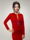 Платье красное | 894266 | фото 5