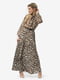 Платье в леопардовый принт | 4913325 | фото 3