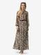 Платье в леопардовый принт | 4913325 | фото 5