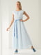 Платье голубое | 4100564
