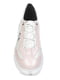 Кросівки біло-рожеві з написом | 4910958 | фото 4