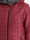 Куртка цвета вишни двусторонняя | 4918818 | фото 4