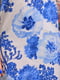 Сукня синьо-біла з квітковим принтом | 3178239 | фото 8