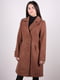 Пальто коричневе | 4922432