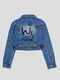 Куртка синяя джинсовая | 4781177 | фото 2