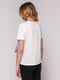 Блуза молочного цвета с принтом | 4906825 | фото 2