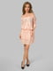 Платье персикового цвета | 4956065 | фото 3
