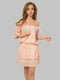 Платье персикового цвета | 4956065 | фото 4