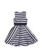 Сукня чорно-біла в смужку | 4971343 | фото 2