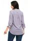 Блуза темно-серая в горошек | 4917437 | фото 2