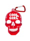 Брелок для ключей в виде черепа Cool Girl | 4984240 | фото 2
