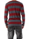 Пуловер бордово-сірий в смужку | 2060420 | фото 7