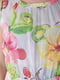 Блуза разноцветная в цветочный принт | 2985015 | фото 8
