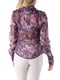 Блуза фиолетовая | 3756312 | фото 5