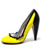 Туфлі жовто-чорні | 5026675 | фото 2