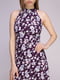 Платье фиолетовое в цветы | 5029851 | фото 4
