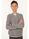 Пуловер серый | 4420012 | фото 5