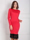 Платье красное | 5035934 | фото 3