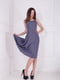Сукня А-силуету з габардину сіра | 5036733 | фото 2