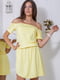 Платье желтое | 5036361 | фото 2