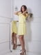 Платье желтое | 5036361 | фото 4