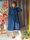 Платье синее | 5056687 | фото 4