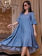Платье голубое | 5071243 | фото 4