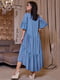 Платье голубое | 5071243 | фото 6