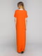 Платье оранжевое | 4477916 | фото 2