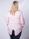 Блуза розовая с принтом | 3263525 | фото 4