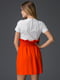 Сукня біло-помаранчева | 2948593 | фото 9