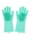 Рукавички силіконові для прибирання та миття посуду Magic Silicone Gloves | 5025991