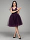 Платье темно-фиолетовое | 2949501 | фото 3