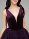 Платье темно-фиолетовое | 2949501 | фото 6